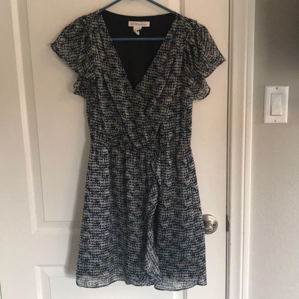 BCNGeneration Print Dress with Ruffle Detail